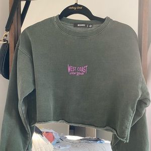 MissGuided Cropped Crew